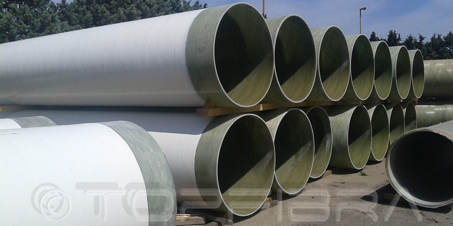 GRP Pipes Production