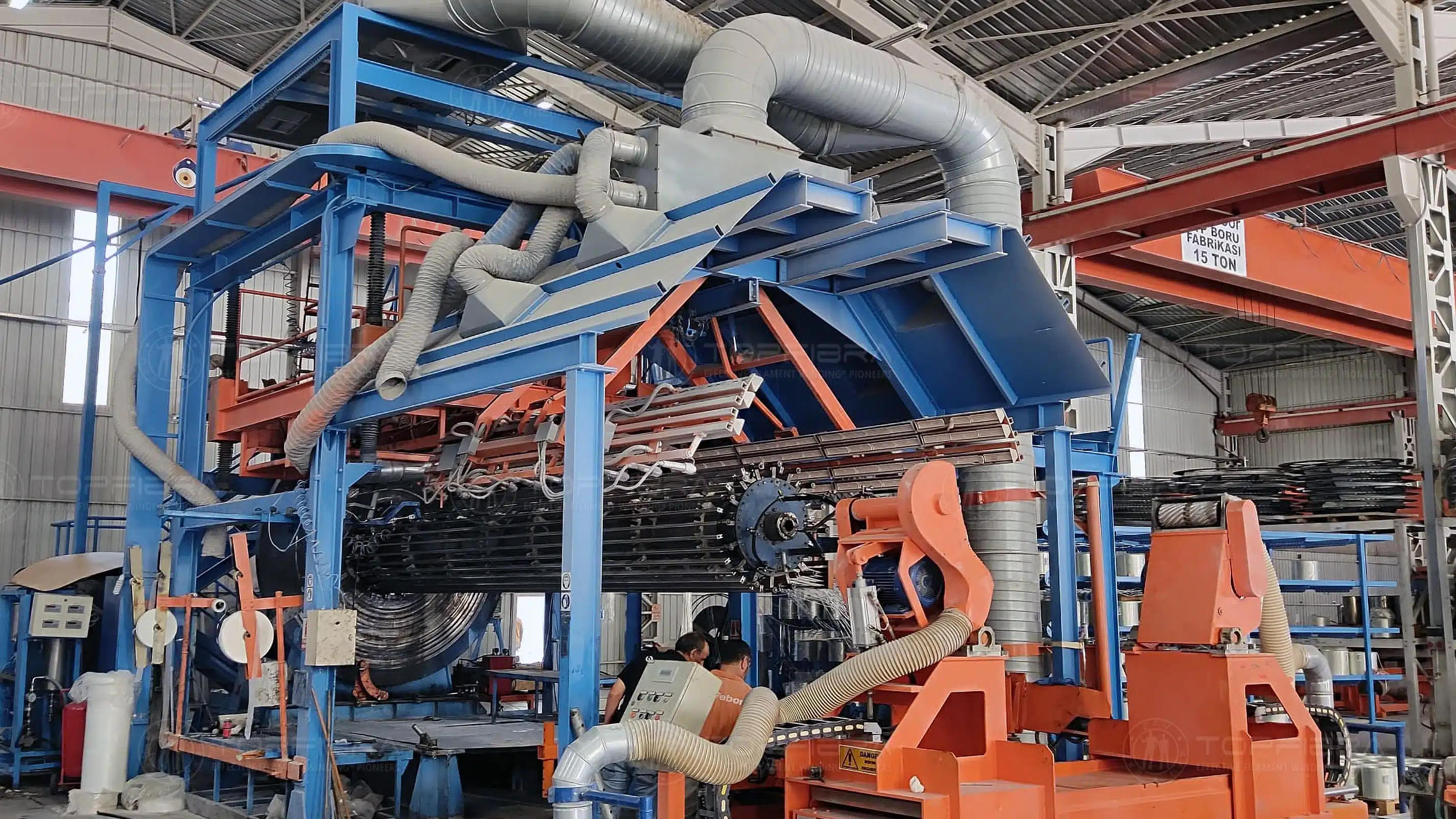 Upgraded CFW GRP production line with Topfibra EFW® Technology